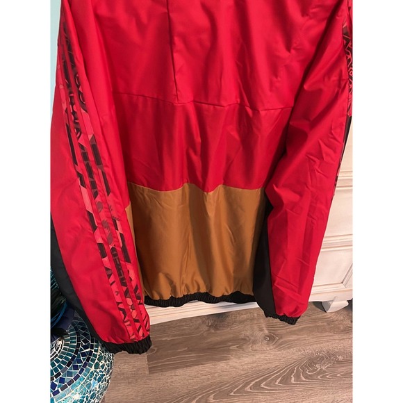 adidas Men's CNY Reversible Woven Jacket - Red nwt large - Picture 4 of 8